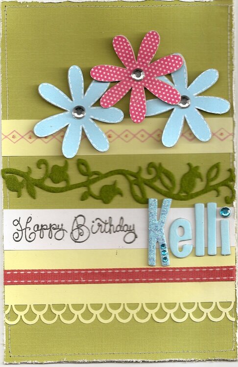 Kelli 2010 birthday card