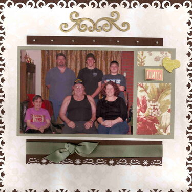Rose Family framed page