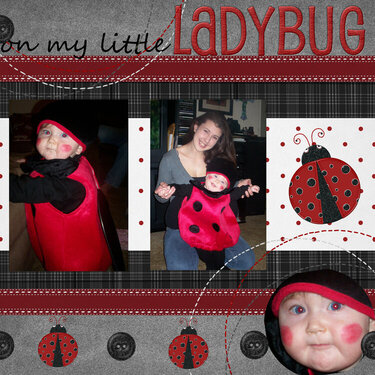 on my little ladybug