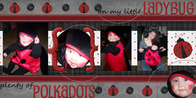 plenty of polkadots on my little ladybug