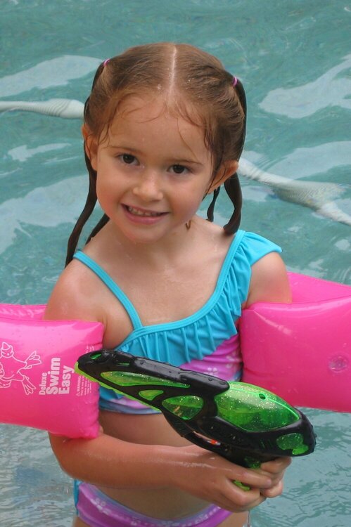 Lil&#039; swimmer