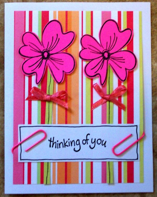 thinking of you card