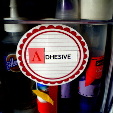 {A - Adhesive}