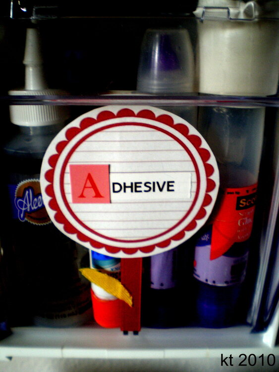 {A - Adhesive}