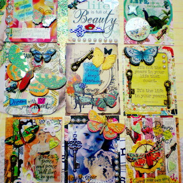 {Butterfly Songs ATC Set}