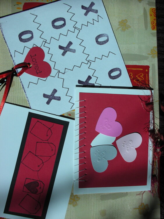 Handmade Valentine Cards 2008