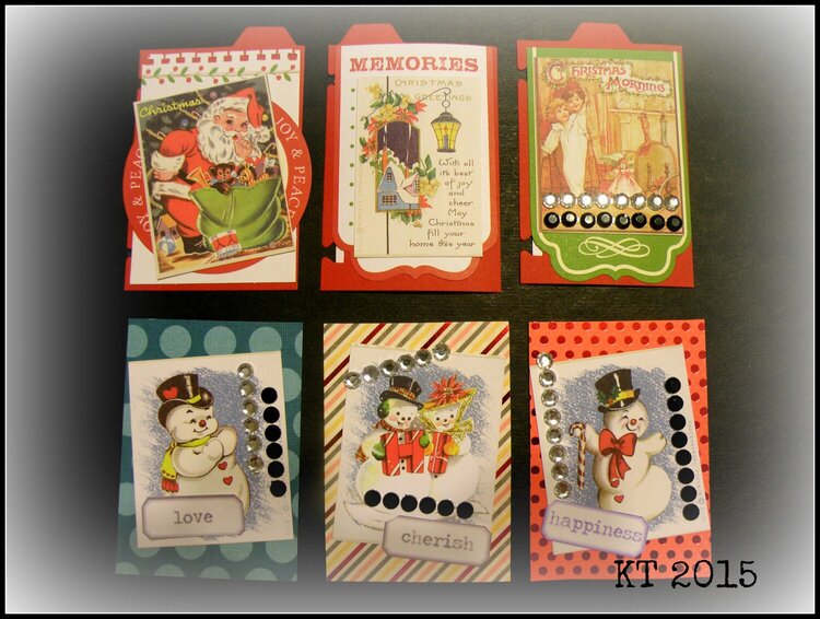 {Christmas Artist Trading Cards}
