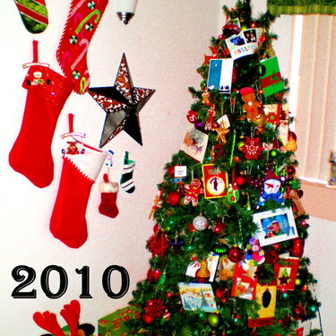 {Christmas Card Tree}