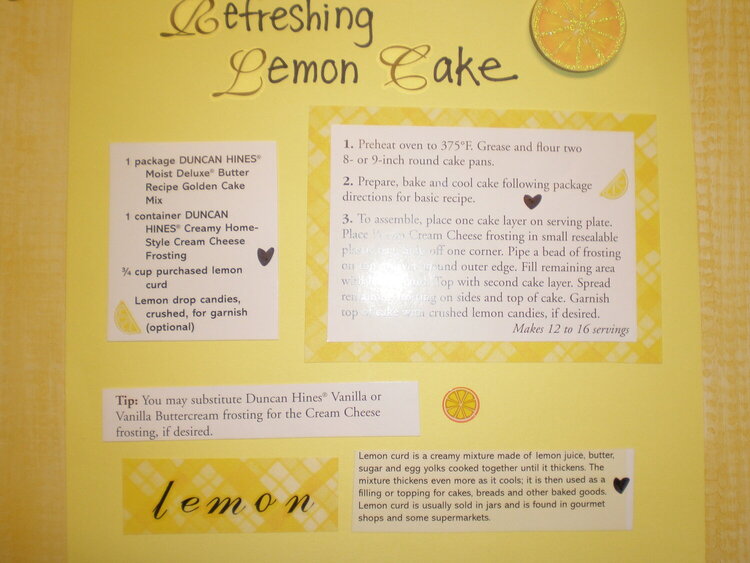 Refreshing Lemon Cake