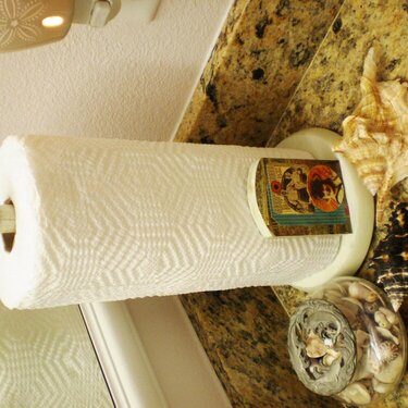 {Graphic 45 Paper Towel Holder}