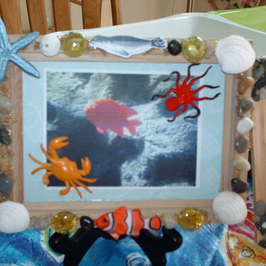 Seashells, Sand &amp; Treasure Frame Project