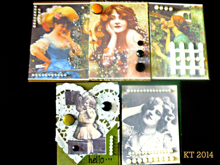 {Springtime Artist Trading Cards}