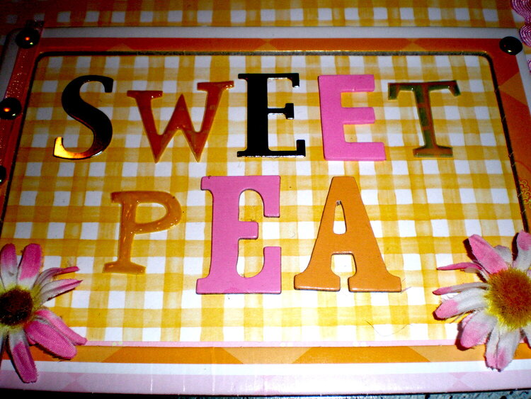 {Sweet Pea Titlework}