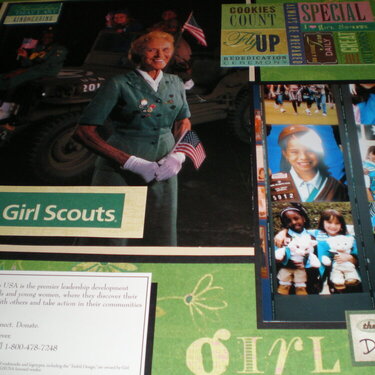 Girl Scouts Of Yesterday & Today