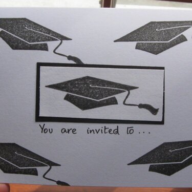 Graduation invitation