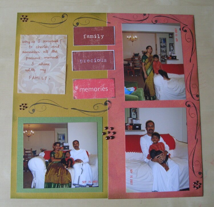 Why I scrapbook? NSD 2010