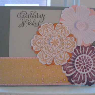 Birthday Wishes - Nov card challenge-color