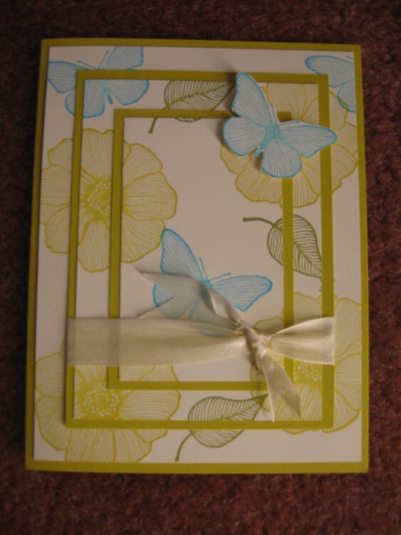 Triple stamping card