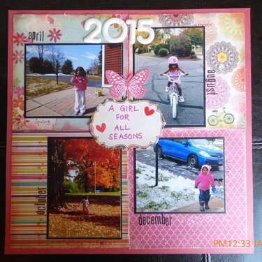 2015 - a girl for all seasons