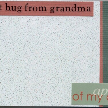 CW First Hug from Grandma