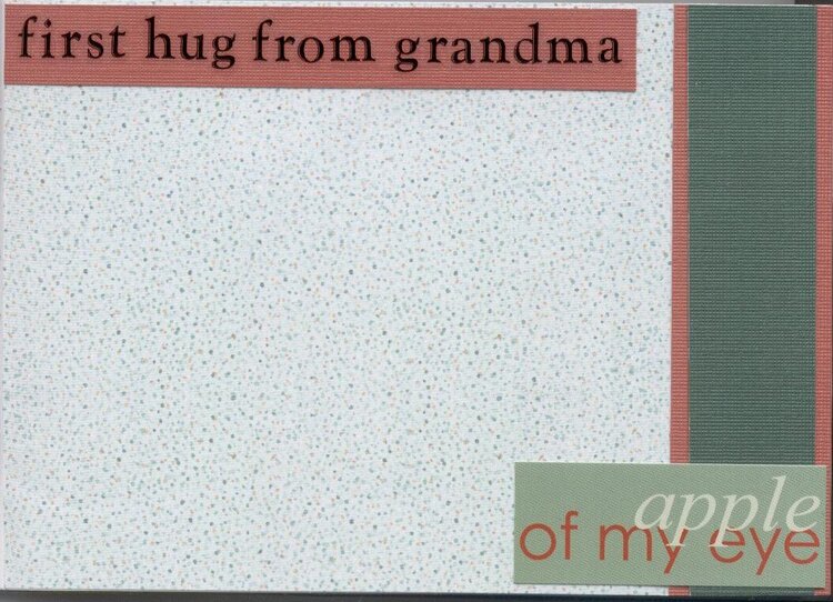 CW First Hug from Grandma