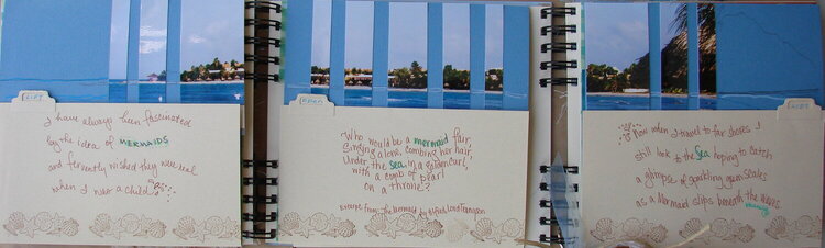 By The SEA/ circle journal