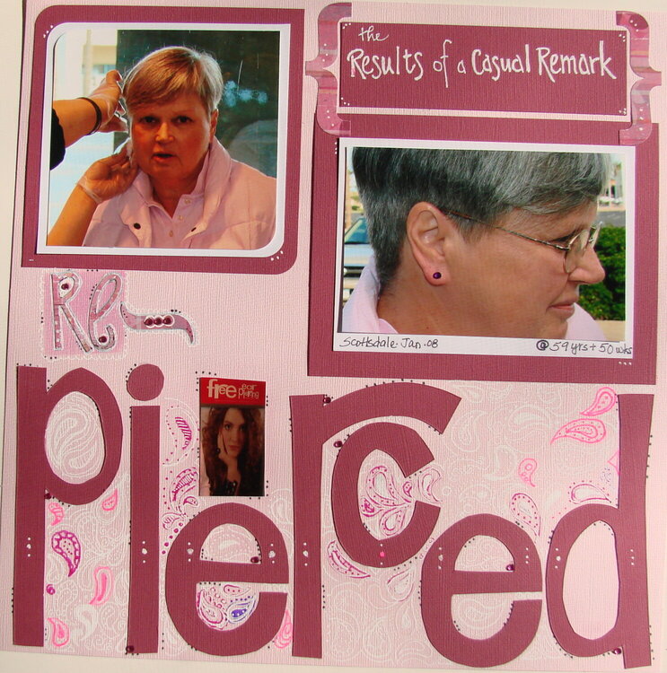 Re-pierced