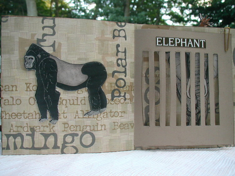 Zoo book pages 4 &amp; 5