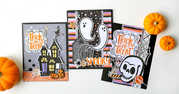 Trio of Halloween Cards