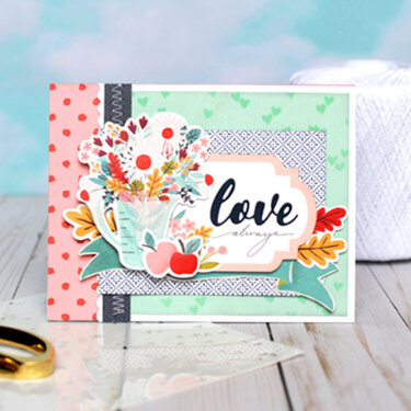 Carta Bella Our House &quot;Love Always&quot; Card