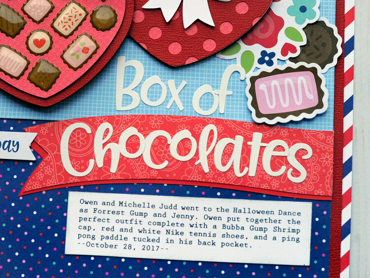 Doodlebug French Kiss Collection - Box of Chocolates Page