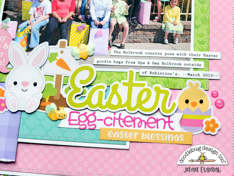 Doodlebug Hoppy Easter - Easter Egg-citement