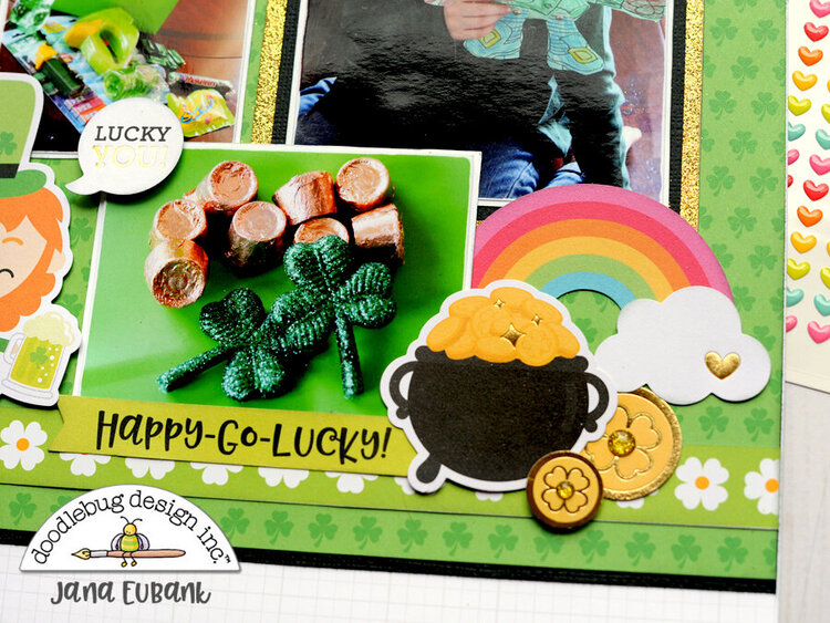 Doodlebug Design Lots O&#039; Luck - Lucky Layout