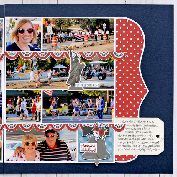 July Two Page Layout