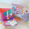Happy Birthday Girl 3D Cake Box and Coordinating Card