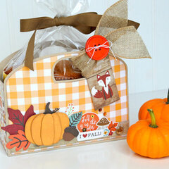 Fall Pumpkin Muffin Totes