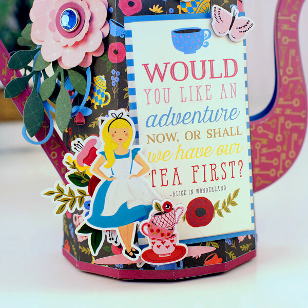 Alice in Wonderland Tea Kettle