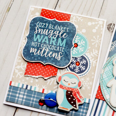 Echo Park Celebrate Winter Card Trio