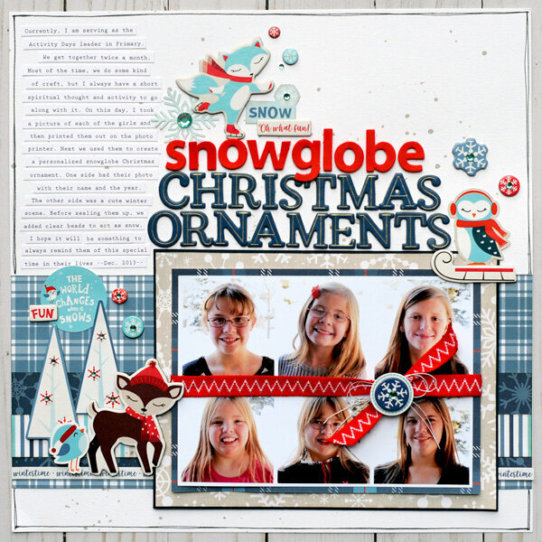 Snowglobe Christmas Ornaments