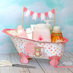 Echo Park Hello Baby Girl - Bathtub Gift Set