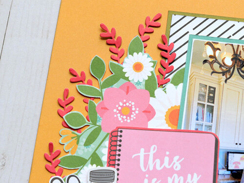 Echo Park I Heart Crafting - Happy Place Layout