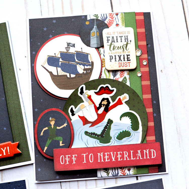 Echo Park Lost In Neverland Card Set