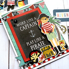 Echo Park Pirate Tales - Trio of Cards