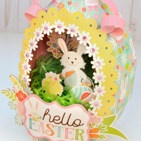 Easter Paper Sugar Egg