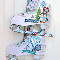 Echo Park Paper I Love Winter Ice Skates