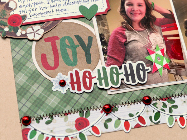 Simple Stories Merry &amp; Bright &quot;Making Spirits Bright&quot; Layout