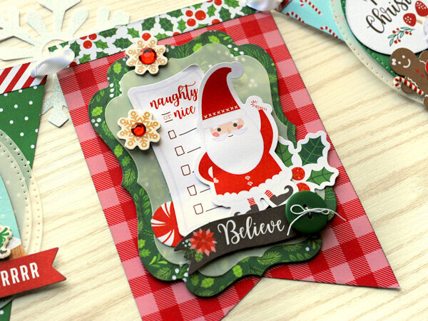 Pebbles Cozy and Bright Christmas Banner