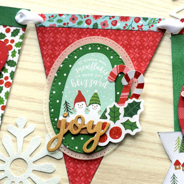 Pebbles Cozy and Bright Christmas Banner
