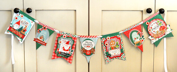 Pebbles Cozy and Bright Christmas Banner