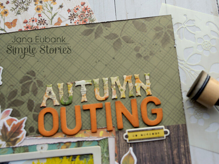 Simple Stories Autumn Splendor - Autumn Outing